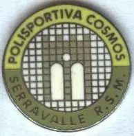 футбол.клуб Космос (Сан-Марино) ЕМАЛЬ / PS Cosmos, San Marino football pin badge