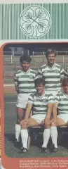 постер А3 футбол Селтік Глазго (Шотландія) 1985 /Celtic,Scotland football poster
