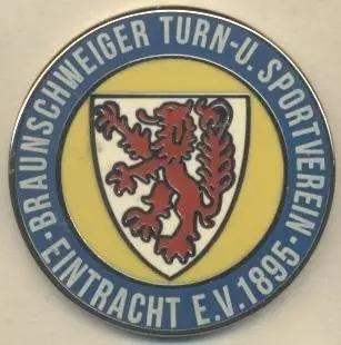 футбол.клуб Айнтрахт Брауншв.(Німеч.)3 ЕМАЛЬ/E.Braunschweig,Germany football pin