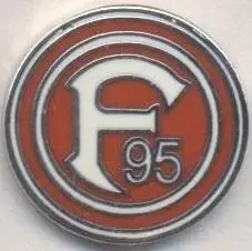 футбол.клуб Фортуна Дюссельдорф (Німеч.) ЕМАЛЬ/Fortuna Duss.Germany football pin