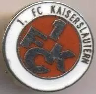 футбол.клуб Кайзерслау.(Німеч.2 ЕМАЛЬ/1.FC Kaiserslautern,Germany football badge