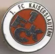 футбол.клуб Кайзерслау.(Німеч.2 ЕМАЛЬ/1.FC Kaiserslautern,Germany football badge