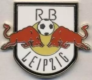 футбол.клуб РБ Лейпциг (Німеччина)1 ЕМАЛЬ /RB Leipzig,Germany football pin badge