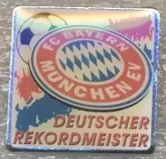 футбол.клуб Баварія Мюнхен (Німеч.) офіц.3 важмет/FC Bayern,Germany football pin
