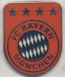 футбол.клуб Баварія Мюнхен (Німеч.)3 ЕМАЛЬ /FC Bayern,Germany football pin badge