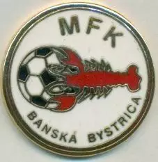 футбол.клуб Банска-Бистріца (Словач. ЕМАЛЬ/MFK Banska Byst.Slovakia football pin