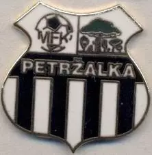 футбол.клуб Петржалка Братислава (Словач.)1 ЕМАЛЬ /Petrzalka,Slovak football pin