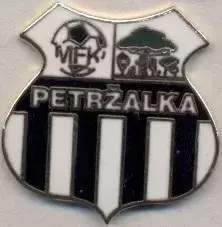 футбол.клуб Петржалка Братислава (Словач.)1 ЕМАЛЬ /Petrzalka,Slovak football pin