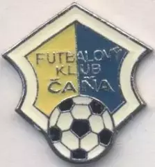 футбольний клуб Чаня (Словаччина) важмет / FK Cana, Slovakia football badge