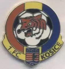 футбол.клуб Кошице (Словаччина)2 ЕМАЛЬ / 1.FC Kosice,Slovakia football pin badge