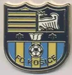 футбольний клуб Кошице (Словаччина)4 ЕМАЛЬ/FC Kosice,Slovakia football pin badge