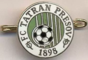 футбол.клуб Татран (Словаччина офіц1 ЕМАЛЬ/Tatran Presov,Slovakia football badge