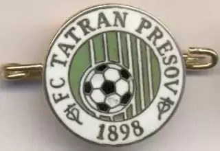 футбол.клуб Татран (Словаччина офіц1 ЕМАЛЬ/Tatran Presov,Slovakia football badge