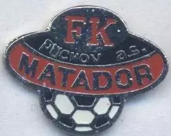футбол.клуб Матадор (Словаччина)3 важмет /Matador Puchov,Slovakia football badge