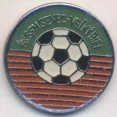 футбол.клуб ШФМ Сєнєц (Словаччина)1 важмет /SK SFM Senec,Slovakia football badge