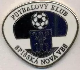 футбол.клуб Спішска НВ.(Словач.1 ЕМАЛЬ/FK Spisska Nova Ves,Slovakia football pin