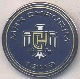 футбол.клуб Хрудім (Чехія) офіц. ЕМАЛЬ/MFK Chrudim,Czechia football enamel badge