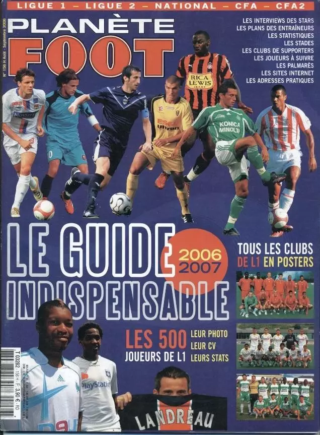 Франція, чемп-т 2006-07,спецвидання Планет Фут/Planete Foot France guide preview