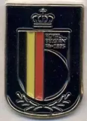 Бельгія, федерація футболу, офіц.2 важмет /Belgium football federation pin badge