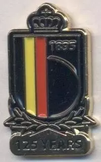 Бельгія,федерація футболу,ювілей 125,офіц.важмет/Belgium football federation pin