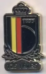 Бельгія,федерація футболу,ювілей 125,офіц.важмет/Belgium football federation pin