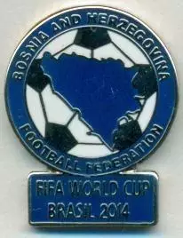 Боснія-Герцеговина,федерація футболу1 ЕМАЛЬ/Bosnia football federation pin badge