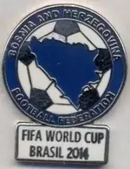 Боснія-Герцеговина,федерація футболу2 ЕМАЛЬ/Bosnia football federation pin badge