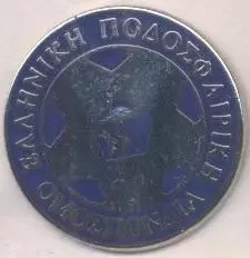 Греція, федерація футболу,№5 ЕМАЛЬ / Greece football federation enamel pin badge