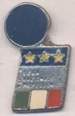 Італія, футбол (федерація Прем'єр-ліга1 ЕМАЛЬ /Italy football Serie A league pin