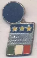 Італія, футбол (федерація Прем'єр-ліга1 ЕМАЛЬ /Italy football Serie A league pin
