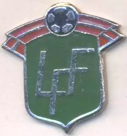 Латвія, федерація футболу, №2 важмет /Latvia football assn. federation pin badge