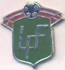 Латвія, федерація футболу, №2 важмет /Latvia football assn. federation pin badge