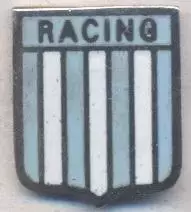 футбол.клуб Расінг (Аргентина)1 ЕМАЛЬ / Racing Club,Argentina football pin badge