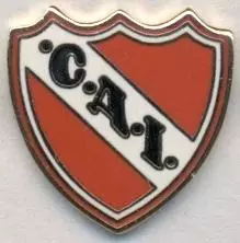 футбол.клуб Індепендьєнте (Аргентина2 ЕМАЛЬ/Independiente,Argentina football pin