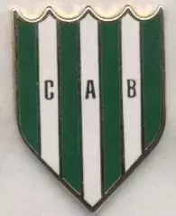 футбол.клуб Банфілд (Аргентина) ЕМАЛЬ / CA Banfield,Argentina football pin badge