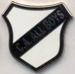 футбол.клуб Олл Бойс (Аргентина) ЕМАЛЬ /CA All Boys,Argentina football pin badge