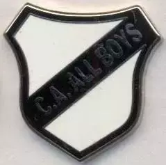 футбол.клуб Олл Бойс (Аргентина) ЕМАЛЬ /CA All Boys,Argentina football pin badge