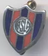 футбол.клуб Сан-Лоренсо (Аргентина)1 ЕМАЛЬ/CA San Lorenzo,Argentina football pin