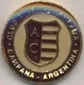 футбол.клуб Кампана (Аргентина) важмет / CA Campana,Argentina football pin badge