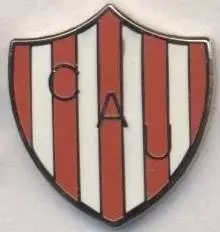 футбол.клуб Уніон С-Ф.(Аргентина ЕМАЛЬ /CA Union Santa Fe,Argentina football pin