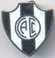 футбол.клуб Сентраль К.(Аргент.) ЕМАЛЬ/Central Cordoba SdE,Argent.football badge