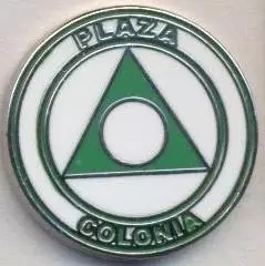 футбол.клуб Пласа Колонія Уругвай ЕМАЛЬ/Plaza Colonia,Uruguay football pin badge