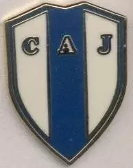 футбол.клуб Хувентуд (Уругвай) ЕМАЛЬ / Juventud Las Piedras,Uruguay football pin