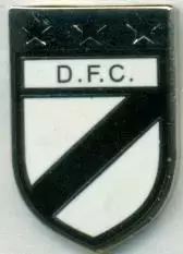 футбол.клуб Данубіо (Уругвай2 ЕМАЛЬ/Danubio FC,Uruguay football enamel pin badge
