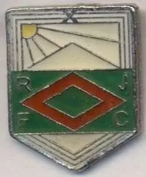 футбол.клуб Рампла Х.(Уругвай) важмет /Rampla Juniors,Uruguay football pin badge