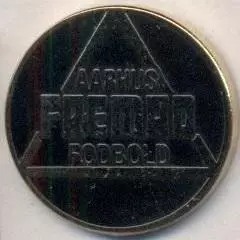 футбол.клуб Орхус Фремад (Данія)2 ЕМАЛЬ/Aarhus Fremad,Denmark football pin badge
