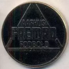 футбол.клуб Орхус Фремад (Данія)2 ЕМАЛЬ/Aarhus Fremad,Denmark football pin badge