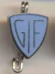 футбол.клуб Греве (Данія офіц.? ЕМАЛЬ/Greve iF,Denmark football enamel pin badge