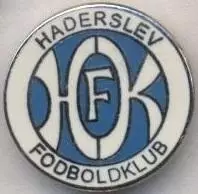 футбол.клуб Хадерслєв (Данія)1 ЕМАЛЬ /Haderslev FK,Denmark football enamel badge