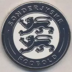 футбольний клуб Сьоннер'юск (Данія) ЕМАЛЬ/SonderjyskE,Denmark football pin badge
